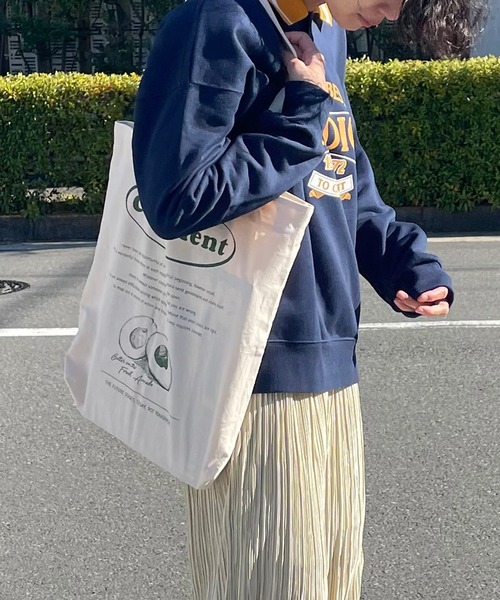 AS KNOW AS plus（アズノゥアズプラス）の「●チョイスｍｅエコトート（トートバッグ・レディース・ホワイト系その他/ホワイト系その他2/グリーン/ピンク/ピンク系その他/グリーン系その他/オレンジ/オフホワイト・FREE）」の18枚目の写真