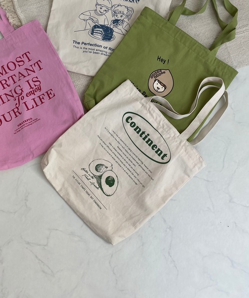 AS KNOW AS plus（アズノゥアズプラス）の「●チョイスｍｅエコトート（トートバッグ・レディース・ホワイト系その他/ホワイト系その他2/グリーン/ピンク/ピンク系その他/グリーン系その他/オレンジ/オフホワイト・FREE）」の13枚目の写真