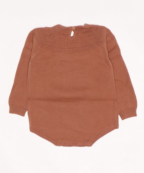 【セール】/Quincy Mae/KNIT DALIA ROMPER（ロンパース）｜Quincy Mae（クインシーメイ）