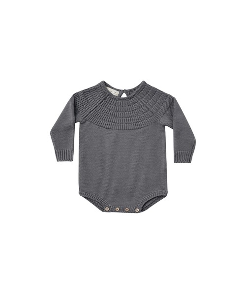 【セール】/Quincy Mae/KNIT DALIA ROMPER（ロンパース）｜Quincy Mae（クインシーメイ）