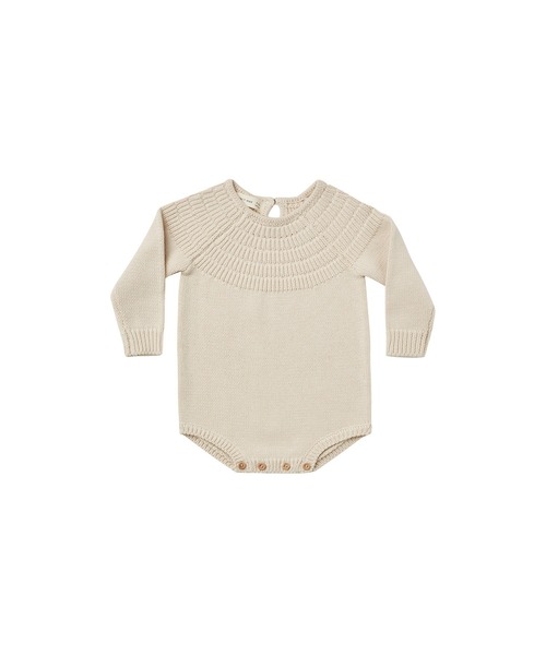 【セール】/Quincy Mae/KNIT DALIA ROMPER（ロンパース）｜Quincy Mae（クインシーメイ）ロンパース