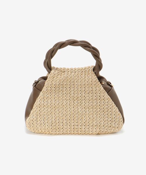 le.coeur blanc（ルクールブラン）の「ツイストハンドル2WAYトート（ショルダーバッグ・レディース・アイボリー・FREE）」の11枚目の写真