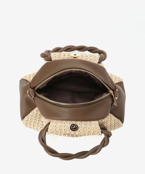 le.coeur blanc（ルクールブラン）の「ツイストハンドル2WAYトート（ショルダーバッグ・レディース・アイボリー・FREE）」の13枚目の写真