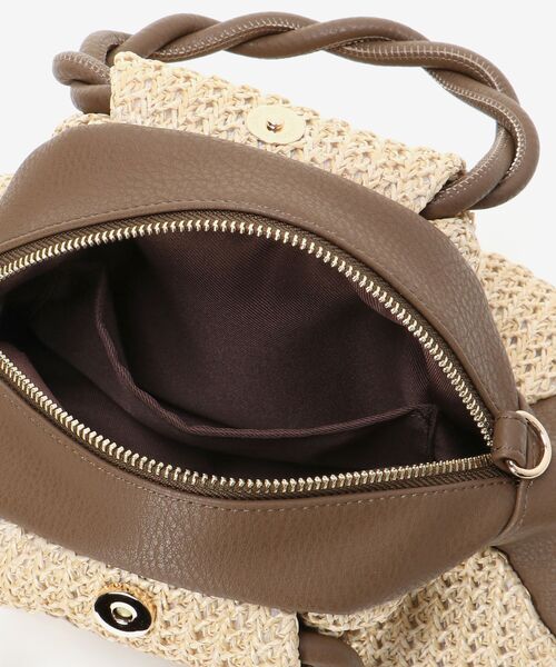 le.coeur blanc（ルクールブラン）の「ツイストハンドル2WAYトート（ショルダーバッグ・レディース・アイボリー・FREE）」の15枚目の写真