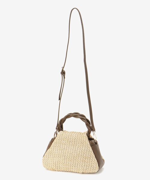 le.coeur blanc（ルクールブラン）の「ツイストハンドル2WAYトート（ショルダーバッグ・レディース・アイボリー・FREE）」の18枚目の写真