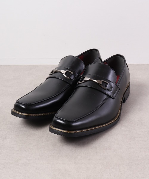 【セール】KW-SELECT キングサイズ 防水 防滑 幅広3E ビジネスシューズ ビットローファー スリッポン TK193K（ローファー）｜FUNALIVE（ファンアライブ）