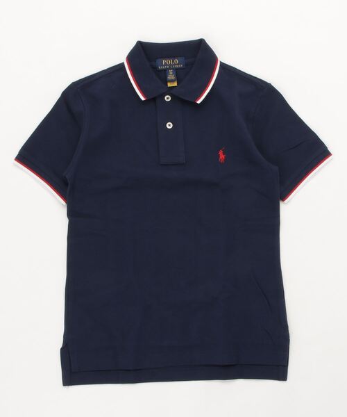 コットン メッシュ ポロシャツ