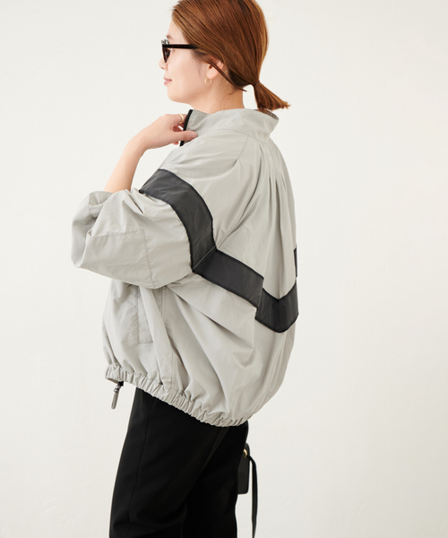 ARMY TWILL（アーミーツイル）の「【ARMY TWILL / アーミーツイル】ブルゾン（ブルゾン・レディース・ライトグレー/ブラック・FREE）」の2枚目の写真