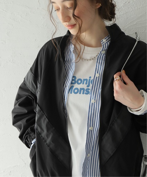 ARMY TWILL（アーミーツイル）の「【ARMY TWILL / アーミーツイル】ブルゾン（ブルゾン・レディース・ライトグレー/ブラック・FREE）」の3枚目の写真