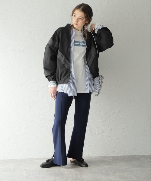 ARMY TWILL（アーミーツイル）の「【ARMY TWILL / アーミーツイル】ブルゾン（ブルゾン・レディース・ライトグレー/ブラック・FREE）」の5枚目の写真