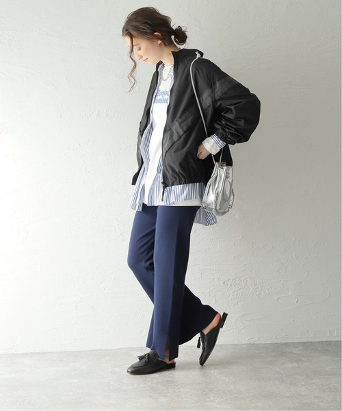 ARMY TWILL（アーミーツイル）の「【ARMY TWILL / アーミーツイル】ブルゾン（ブルゾン・レディース・ライトグレー/ブラック・FREE）」の6枚目の写真