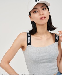 BACK TO THE FIELD | 【MLB】ロゴラバークロスリブブラトップ(チューブトップ)