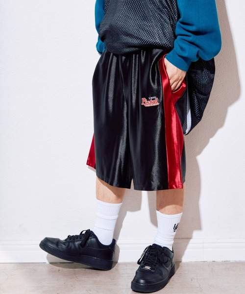 SPINNS(スピンズ)の「バスケットボール ショートパンツ(その他パンツ・メンズ・オフホワイト/イエロー/グリーン/ブラック/レッド・ONESIZE)」の3枚目の写真