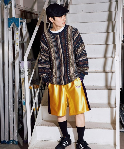 SPINNS(スピンズ)の「バスケットボール ショートパンツ(その他パンツ・メンズ・オフホワイト/イエロー/グリーン/ブラック/レッド・ONESIZE)」の21枚目の写真