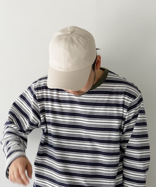 VitaFelice(ヴィータフェリーチェ)の「綿100%シンプルキャップ コットンキャップ(キャップ・レディース・グリーン系その他/チャコールグレー/ベージュ/ブラック/アイボリー/ネイビー・FREE)」の13枚目の写真