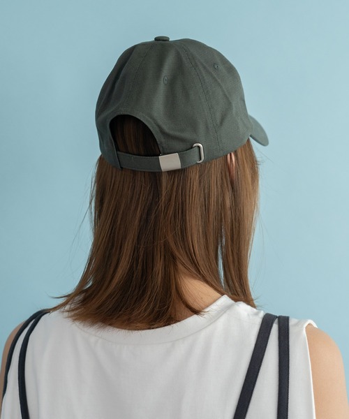 VitaFelice(ヴィータフェリーチェ)の「綿100%シンプルキャップ コットンキャップ(キャップ・レディース・グリーン系その他/チャコールグレー/ベージュ/ブラック/アイボリー/ネイビー・FREE)」の10枚目の写真