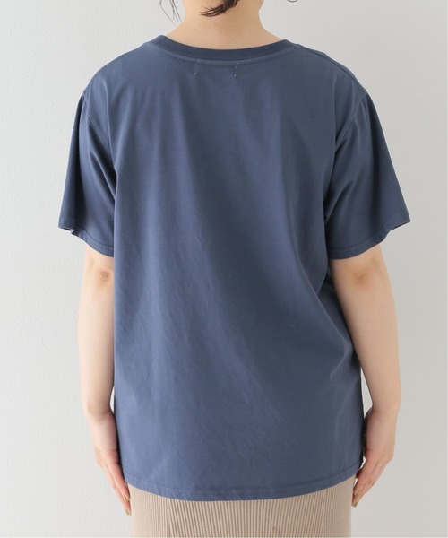 ピグメント2段ロゴTシャツ◆