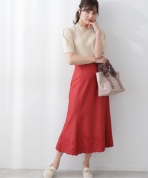 PROPORTION BODY DRESSING | 【美人百花6月号タイアップ商品】カットワークマーメイドスカート / 1212120506(スカート)