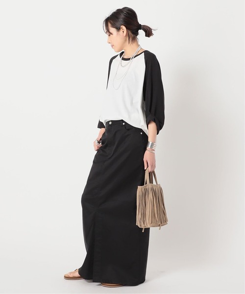 AP STUDIO(エーピーストゥディオ)の「ラグランTシャツ(Tシャツ/カットソー・レディース・ホワイト・FREE)」の5枚目の写真