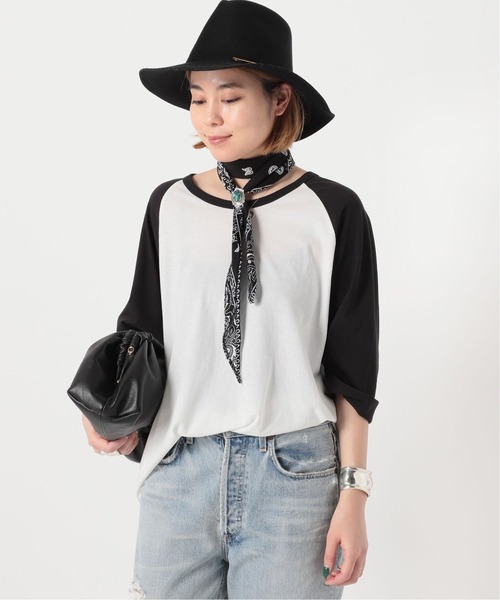 AP STUDIO(エーピーストゥディオ)の「ラグランTシャツ(Tシャツ/カットソー・レディース・ホワイト・FREE)」の7枚目の写真