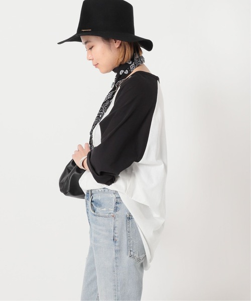 AP STUDIO(エーピーストゥディオ)の「ラグランTシャツ(Tシャツ/カットソー・レディース・ホワイト・FREE)」の8枚目の写真