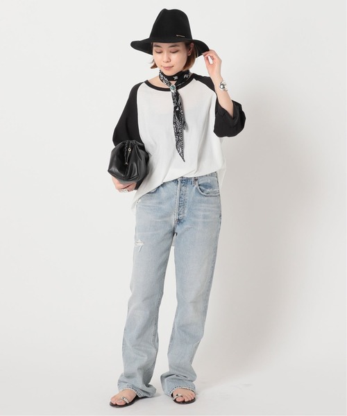 AP STUDIO(エーピーストゥディオ)の「ラグランTシャツ(Tシャツ/カットソー・レディース・ホワイト・FREE)」の10枚目の写真