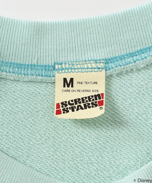 U by SPICK&SPAN(ユーバイスピックアンドスパン)の「【SCREEN STARS / スクリーンスターズ】 裏毛 ハーフスリーブ Tee/MICKEY(Tシャツ/カットソー・レディース・サックスブルー/アイボリー・FREE)」の7枚目の写真