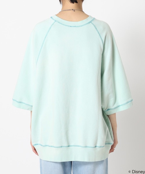 U by SPICK&SPAN(ユーバイスピックアンドスパン)の「【SCREEN STARS / スクリーンスターズ】 裏毛 ハーフスリーブ Tee/MICKEY(Tシャツ/カットソー・レディース・サックスブルー/アイボリー・FREE)」の22枚目の写真