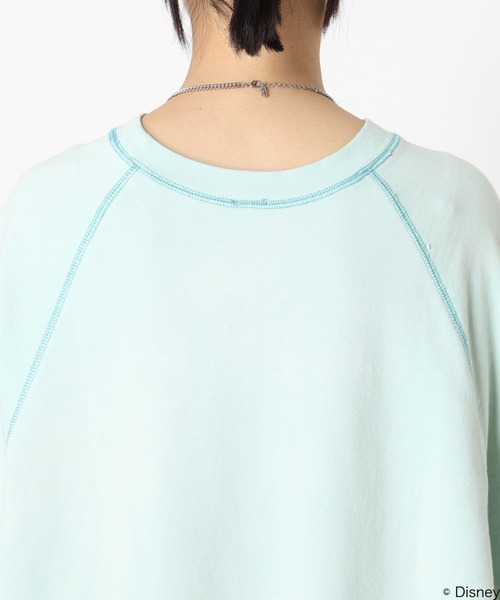 U by SPICK&SPAN(ユーバイスピックアンドスパン)の「【SCREEN STARS / スクリーンスターズ】 裏毛 ハーフスリーブ Tee/MICKEY(Tシャツ/カットソー・レディース・サックスブルー/アイボリー・FREE)」の16枚目の写真