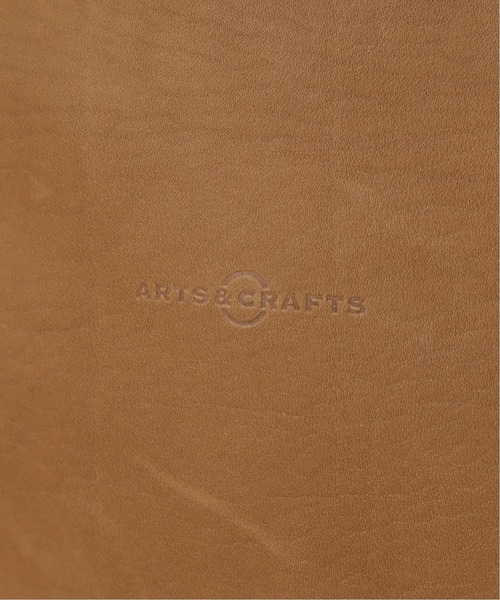 JOURNAL STANDARD(ジャーナルスタンダード)の「【ARTS&CRAFTS /アーツアンドクラフツ】カーフレザー 巾着バッグ(ハンドバッグ・メンズ・ブラック/キャメル・FREE)」の10枚目の写真