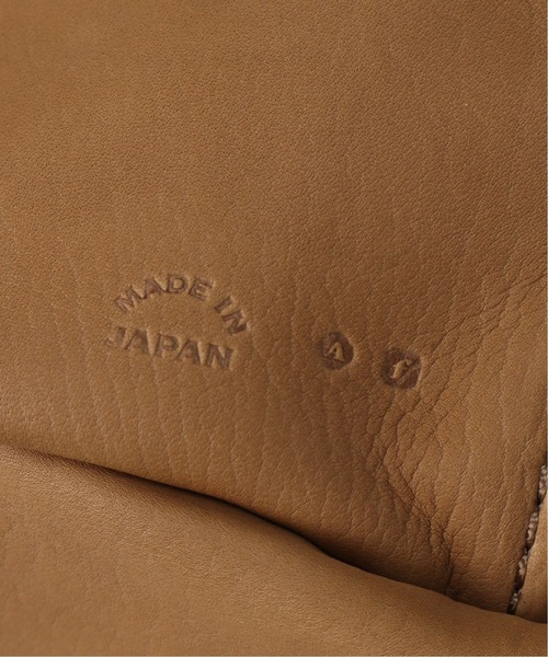 JOURNAL STANDARD(ジャーナルスタンダード)の「【ARTS&CRAFTS /アーツアンドクラフツ】カーフレザー 巾着バッグ(ハンドバッグ・メンズ・ブラック/キャメル・FREE)」の11枚目の写真