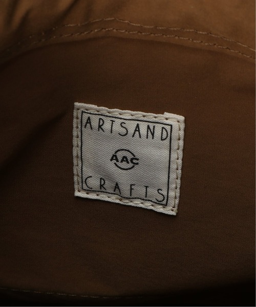 JOURNAL STANDARD(ジャーナルスタンダード)の「【ARTS&CRAFTS /アーツアンドクラフツ】カーフレザー 巾着バッグ(ハンドバッグ・メンズ・ブラック/キャメル・FREE)」の12枚目の写真