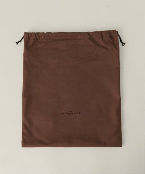JOURNAL STANDARD(ジャーナルスタンダード)の「【ARTS&CRAFTS /アーツアンドクラフツ】カーフレザー 巾着バッグ(ハンドバッグ・メンズ・ブラック/キャメル・FREE)」の15枚目の写真