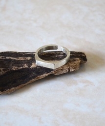 STANDARD＋ SELECT（スタンダードプラスセレクト）の「【MANANAS 】マナナス/ Square Narrow Open Ring（リング）」