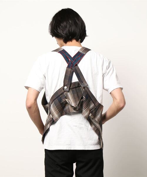 FACETASM(ファセッタズム)の「【FACETASM】CHECK VEST(ベスト・メンズ・グリーン系その他/ブルー系その他・0)」の15枚目の写真