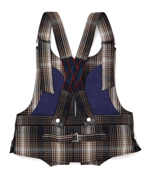 FACETASM(ファセッタズム)の「【FACETASM】CHECK VEST(ベスト・メンズ・グリーン系その他/ブルー系その他・0)」の8枚目の写真