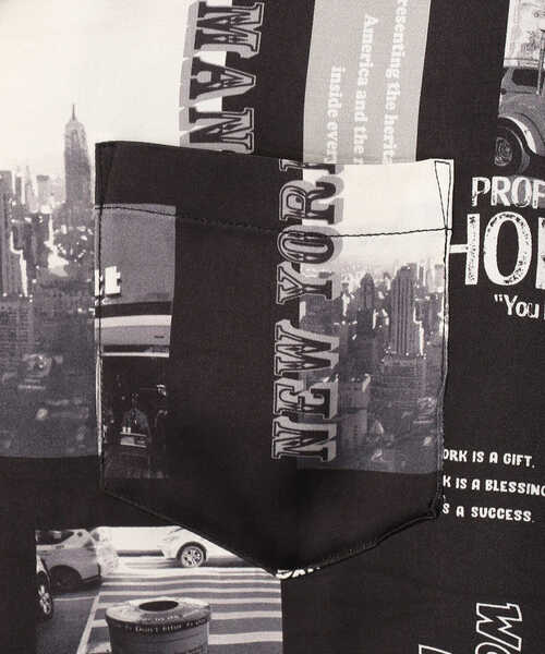 schott（ショット）の「Schott/ショット/PHOTO COLLAGE HAWAIIAN SHIRT/ショット フォトカレッジ ハワイアンシャツ（シャツ/ブラウス・メンズ・ピンク/ブラック/ホワイト・LARGE/X-LARGE/XX-LARGE/MEDIUM）」の16枚目の写真