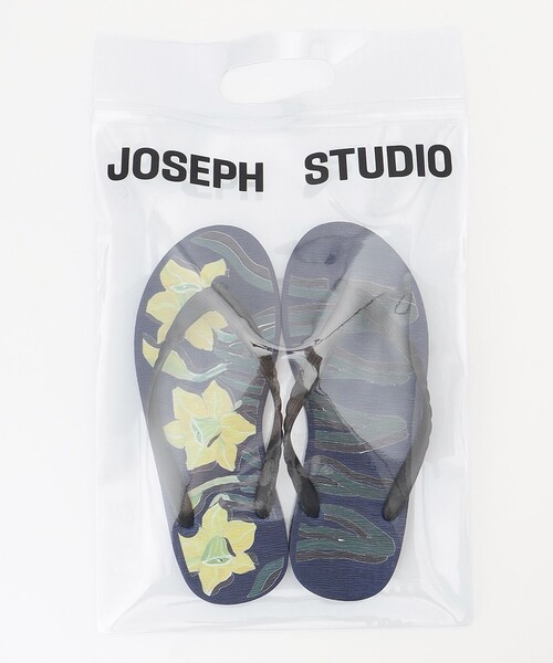 JOSEPH STUDIO(ジョゼフストゥディオ)の「【ユニセックス・Lee Izumidaさんコラボ商品】パックビーチサンダル DAFFODILS(サンダル・レディース・ホワイト系5/アイボリー系5/グリーン系5/ネイビー系5・24/25/27/28)」の7枚目の写真