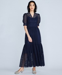 Sov.（ソブ）の「ボーラー刺繍フレアワンピース（ワンピース