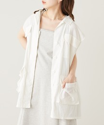 Chico | ナイロンミリタリーベスト(Tシャツ/カットソー)