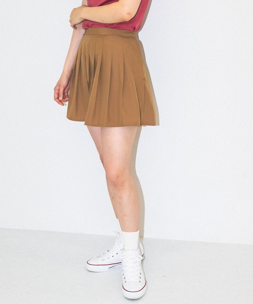 URBAN RESEARCH Sonny Label(アーバンリサーチサニーレーベル)の「OOPS MINOTECHタックミニスカート(スカート・レディース・ブラック/ブラウン系その他・36/38)」の14枚目の写真