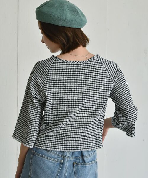 RETRO GIRL(レトロガール)の「シャーリングアソートCT(Tシャツ/カットソー・レディース・グリーン/オフホワイト/オレンジ/ホワイト系その他・FREE)」の18枚目の写真