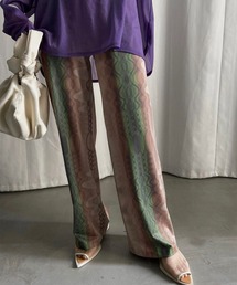 Ameri | MEDI WAVE PATTERN CUT PANTS(その他パンツ)