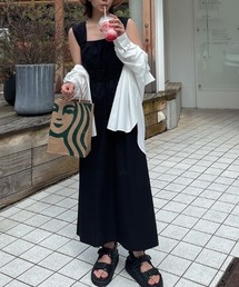 AMAIL | Mustard midi dress(ワンピース)