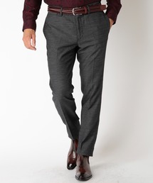MEN'S BIGI | コットン3本合糸ツイル裏起毛スラックス(スラックス)