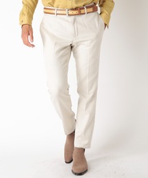 MEN'S BIGI | コットン3本合糸ツイル裏起毛スラックス(スラックス)