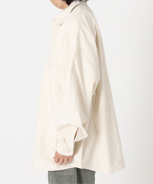 ARMY TWILL（アーミーツイル）の「【ARMY TWILL / アーミーツイル】別注 ヘビーコットンスラブシャツ（シャツ/ブラウス・メンズ・ブラック/カーキ/ナチュラル・MEDIUM/LARGE）」の21枚目の写真