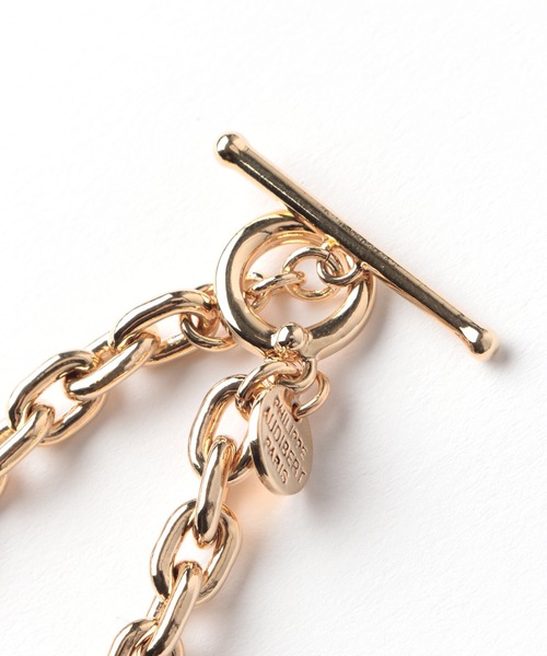 PHILIPPE AUDIBERT（フィリップ オーディベール）の「【PHILIPPE AUDIBERT(フィリップオーディベール)】 SMALL DILY NC G / チェーンネックレス（ネックレス・レディース・ゴールド・2）」の3枚目の写真