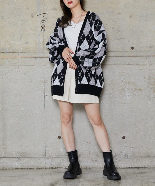 WEGO（ウィゴー）の「WEGO/フェイクレザーハーフパンツ（その他パンツ・レディース・アイボリー/ブラック・FREE）」の12枚目の写真