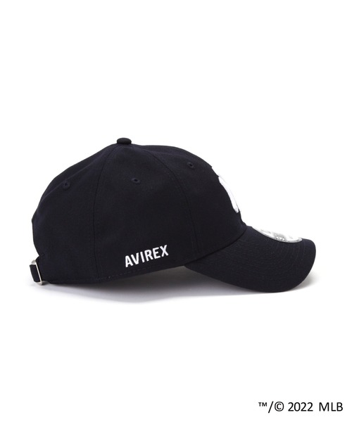 AVIREX（アヴィレックス）の「【× NEW ERA】MLB × AVIREX 9サーティ ヤンキース ベースボール キャップ / 9THRTY Yankees BASEBALL CAP（キャップ・レディース・ネイビー・F）」の6枚目の写真